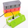 This Cable Storage Box Power Strip Wire Case is the perfect solution for organizing your chargers, wires, and power strips. With its anti-dust design, you can keep your cables and wires clean and tidy. The case is made of high-quality materials and is dur. 