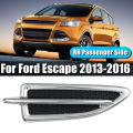 【Right Hand Passenger Side】 Fender Chrome Emblem Moulding For Ford Escape 2013-2016. 