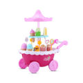 Sweet Candy Shopping Cart 39 Pieces Battery Operated Ice Cream Trolley Set Pretend Play toy for Kids. 