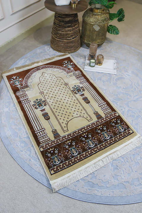 Ishraq Janamaz Beige | Daraz.pk