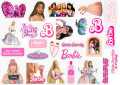 25pcs BARBIE sticker pack based on all barbies movie pink cute dreamworks barbie dreamhouse stickers greta gerwig bibble aesthetic cool girly pop. 