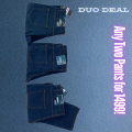 Men's Denim Jeans Identic, Get One Free When You Purchase One, Straight Fit,Casual,For all seasons. 