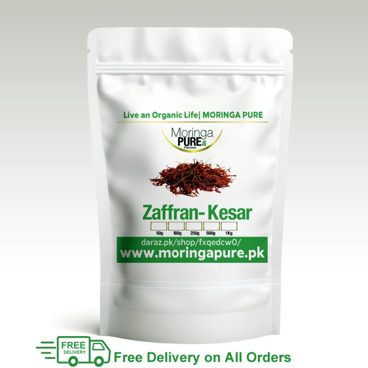 Zafran Spanish Saffron Pakistan 1.5g–Buy Long Threads
