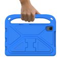 For Samsung Galaxy Tab A 8.4 2020 SM-T307U Handle Portable EVA Shockproof Anti Falling Protective Case with Triangle Holder. 