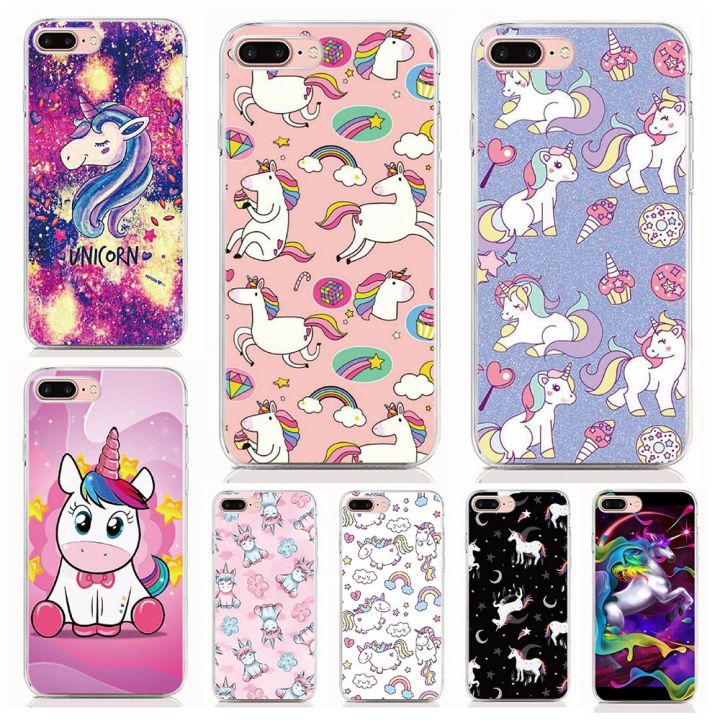 For Lenovo K5S K8 Note P2 A1010 A2010 ZUK Z1 Z2 Pro A536 Vibe Z2 Pro K920 Soft TPU Unicorn Rainbow Cover Shell Phone Cases