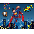 Superman Fancy Backdrop Superman Theme Fancy Panaflex Superman Birthday Party Banner Code 10. 