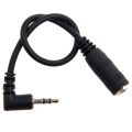 2.5mm To 3.5mm Audio Adapter-1 X  jack Adapter-black. 