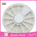 Nail Art Bead Multi-use Silver Nail Art Beads Wheel. 