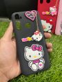 Realme_6i_key chain style_Hello Kitty cover_Mickey mouse case_Girls Fancy soft case_Realme_6i Girls Back cover. 