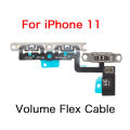 Power Volume Button Flex Cable for iPhone 11 12 Mini Pro Max Mute Silent Switch and Sound Keyboard Ribbon Replacement Part. 