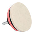 Car Windscreen Glass Scratch Remover 100g Oxide Powder Polishing Kit Wheels Set Polish Pads. 