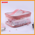Pack of 2 Portable Makeup Bag Makeup Box Cosmetic Bag Organizer Makeup Storage Jewellery Vanity Box. 