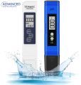 Advanced Digital pH and TDS Meter Combo, High Accuracy pH Tester Readout Accuracy TDS Tester, Water Quality Tester for Household Drinking Water, Pool, Hydroponics, Aquarium Water (Blue White). 