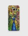 Samsung S6 edge Cover 3d Hard case Peacock Style - 1cover2064. 
