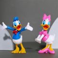 9-11 cm Disney Cartoon large Minnie Mickey Mouse Figures toys set Goofy Wedding cake decoration Action Wedding gift. 