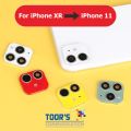 Iphone xr to Iphone 11 Lens Modified Camera Sticker Protector For iPhone XR Second Change 11 Pro Lens Sticker Converter. 
