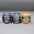 Pack Of 3 Jello Air Freshener 3 Flavor Black Ice, New Car & Vanilla Perfume For Car. 