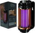 Powerful Uv Bug Zapper, Light-emitting Mosquito Killer Lamp Silent and Safe Indoor Outdoor Insect Control Lamp Killer, Electric Fly Bug, Kitchen Living Room Indoor Bedroom Yard (golden plug) Note random color will be deliver. 