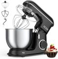 Imported professional dough mixer Fezen Stand Mixer,7. LITER 1500W 6-Speed Electric Tilt-Head Food Mixer, Kitchen Mixer with Dishwasher-Safe Dough Hook, Flat Beater, Wire Whip for Home. 