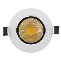 Dimmable 6W 9W 12W 15W COB LED Downlight Kit Fixture Recessed Ceiling Light Bulb Cool White. 