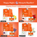 (Pack of 4) WBM Mosquito Liquid Refill 240 Nights Protection - 45 ml | Mosquito Repellent liquid. 