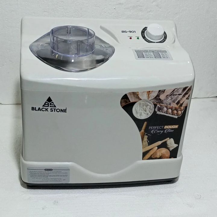 Blackstone Dough Kneader Machine - Atta Gondhnay Wali Machine - 3.5kg Dough Maker - Flour Kneading Machine - Quick 3-Min Dough Maker - Automatic Dough Kneading Machine for Roti, Bread, Pizza, and Baking by Joyclick