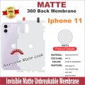 APPLE IPHONE 11 FULL BACK 360 premium Protection Skin Wrap full cover Premium Quality. 
