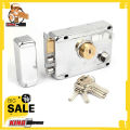 Main Gate Lock Heavy Duty | Home Guard Door Lock with 5 keys | Rim lock Night Latch | Best As Khas Lock. 
