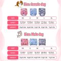Waterproof Female and male Dog Shorts Puppy Physiological Pants Diaper Washable Pet Underwear For Small Meidium Girl Dogs. 