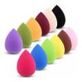 Pack of 1 Foundation Sponge Blender Blending Facial Makeup Sponge Cosmetic Puff Makeup Foundation Powder Beauty Blending Sponge-Assorted Colors. 