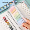 【FUN LIVE】 Stickers Label For Student Colorful Index Sticker Small Strip Marking Paper. 