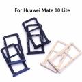 Huawei Mate 10 Lite SIM Tray Sim Jacket Sim Slot Sim Door - Blue. 