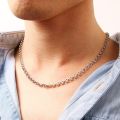 Cacana Stainless Steel Necklaces For Man Women Gold Silver Color For Pendant Round Buckle Donot Fade Jewelry N1870. 