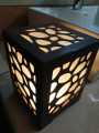 Lifestyle Glory Brand 3D Laser Cutting New Unique Design Wooden Lamp For Side Table I Lamp I Lamp for bedroom I Lamps I Lamps for bedroom side table stylish I Lamp for room I Lamp for drawing room. 