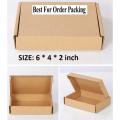 Packaging box Size 6 * 4 * 2 Inch - Bundle of 10/20/50 Boxes - Craft Paper Boxes - Hard Packing Boxes For Mobiles & Laptops. 