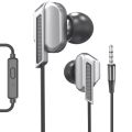 AUDIONIC MARK 1 WIRED EARPHONE HD SOUND QUALITY CALLING HAND-FREE 3.5 MM AUX INPUT 3.5 MM AUDIO JACK EARPHONE. 