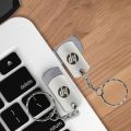 【COD+Ready Stock + FREE Shipping 】 HP Pen Type Driver 32gb 64gb 128gb USB 3.0 256gb 512gb With Key Ring Rotating Rod. 
