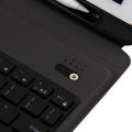 Keyboard + Lambskin Texture Leather Tablet Case for iPad Air / Air 2 / iPad Pro 9.7 inch Support Multi-angle Adjustment Magnetic Detachable Bluetooth Ultra-thin. 