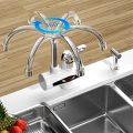 instant electric water heater tap for kitchen and bathroom with digital temperature display, tank less hot water faucet, 220v 3000 watts, nstant Hot Water Tap Electric Geyser for Bathroom or Kitchen Basin. 
