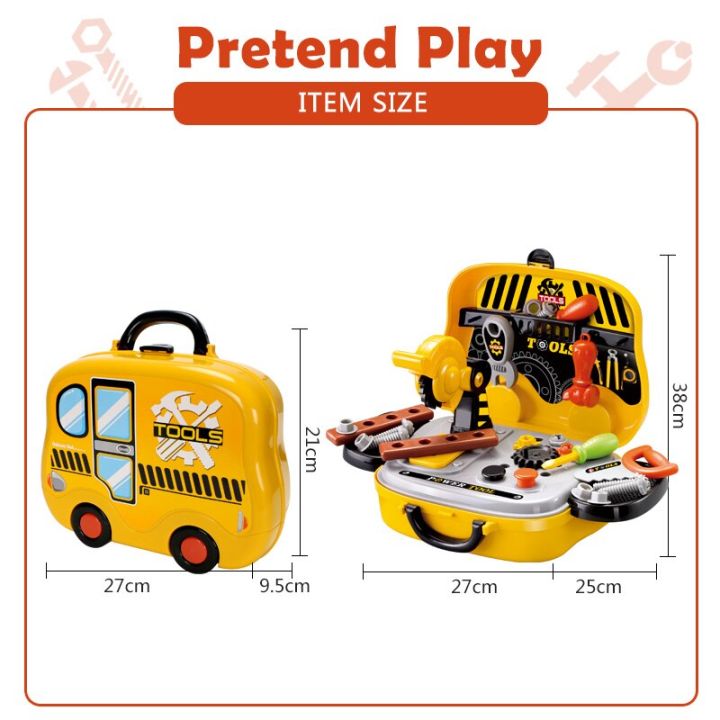 Little%20Kids%20Tools%20Breifcase%20Car%20Shaped%20Box%20Tools%20Set%20Attractive%20Design%20-%20Image%204