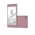 Sony Xperia Z5 Compact  Glitter Mobile Skin - Pink. 