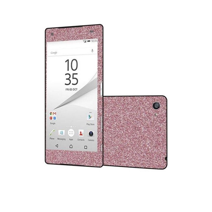 Sony Xperia Z5 Compact  Glitter Mobile Skin - Pink