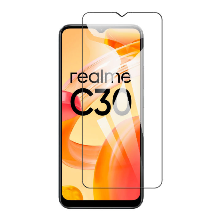 Realme C30 Glass Protector Polish Screen Tempered For Realme C30