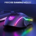 ONIKUMA CW905 Gaming Mouse 6400 DPI & Multiple LED Light Optical PC Computer Gaming Mice for Gamer. 