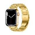 Haino Teko G8 Max Golden Chain Bluetooth Calling Watch 8 Smartwatch. 