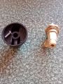 Stove Assembly valve/Domestic stove knobs valve/chulla valve/stove cack/with button and secrew. 