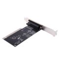 25Pin Parallel Lpt Pci To Parallel Db25 Printer Port Controller Card. 