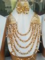Plated Katmala Set For Women/New Bride - best Quality, Stylish Jewelry artificial Set. 