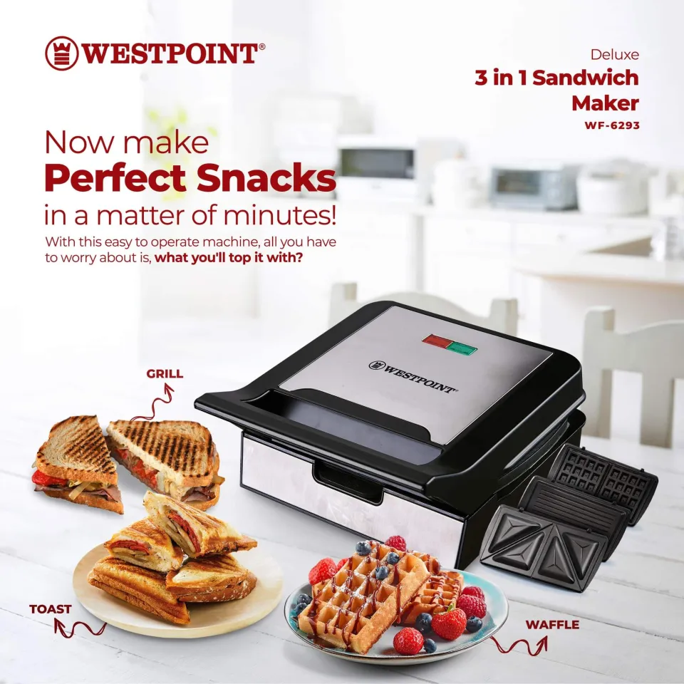 Westpoint Sandwich Toaster in WF-6293