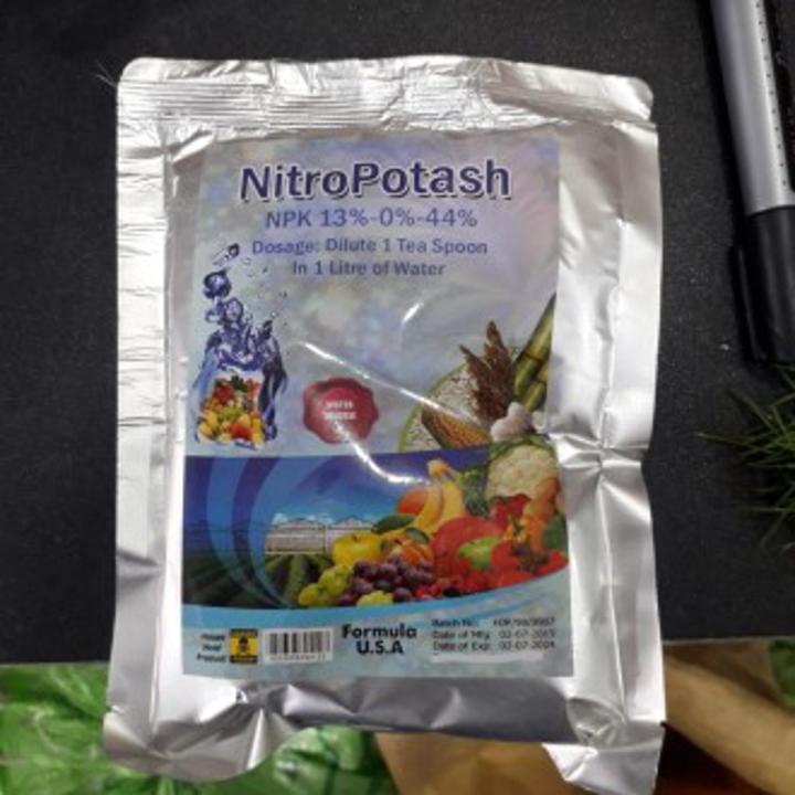 Nitro Potassium NitroPotash USA Formula - NPK 13%-0%-44% 400 gram